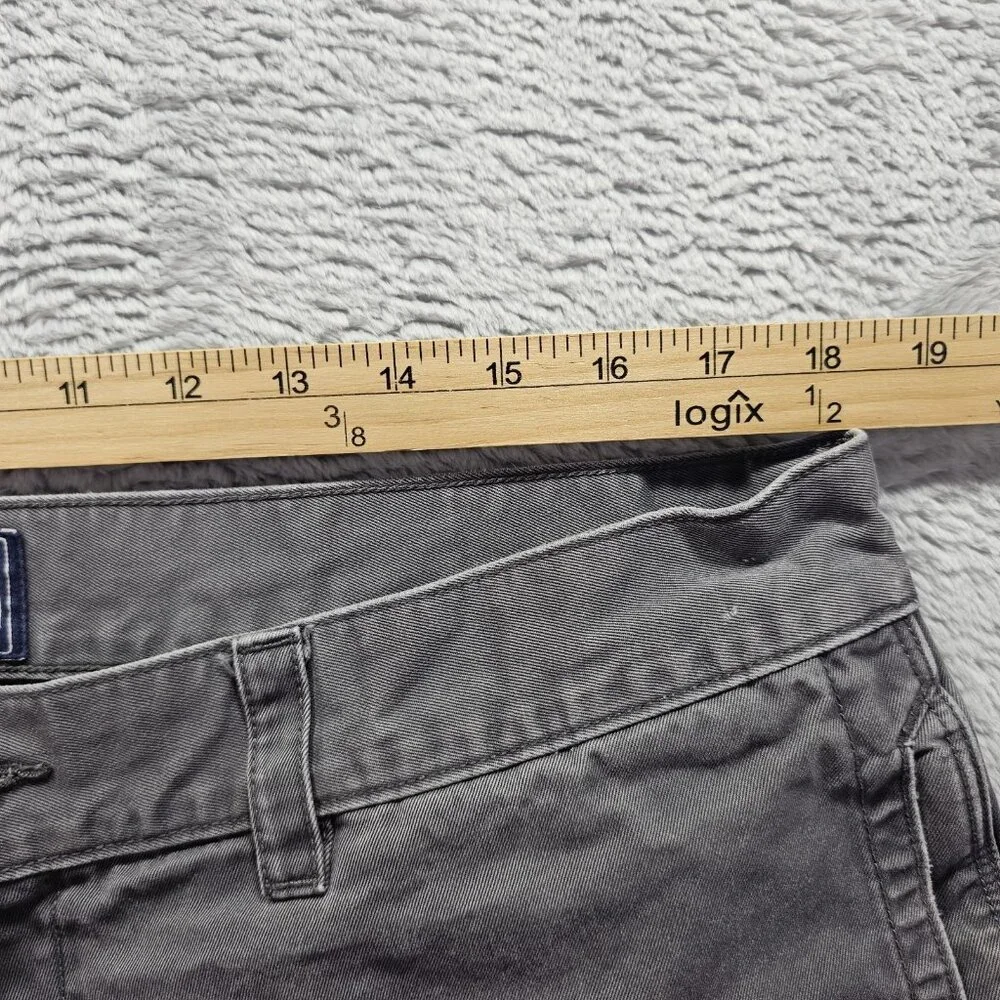 The North Face Pants Mens 38 (36x30.5) Canvas Outdoor Hiking Trousers Charcoal